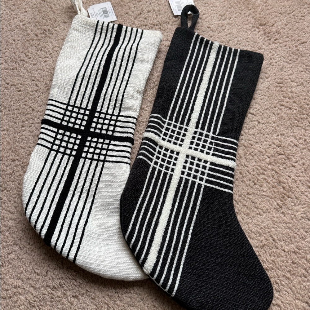 NWT Farmhouse Style Stockings